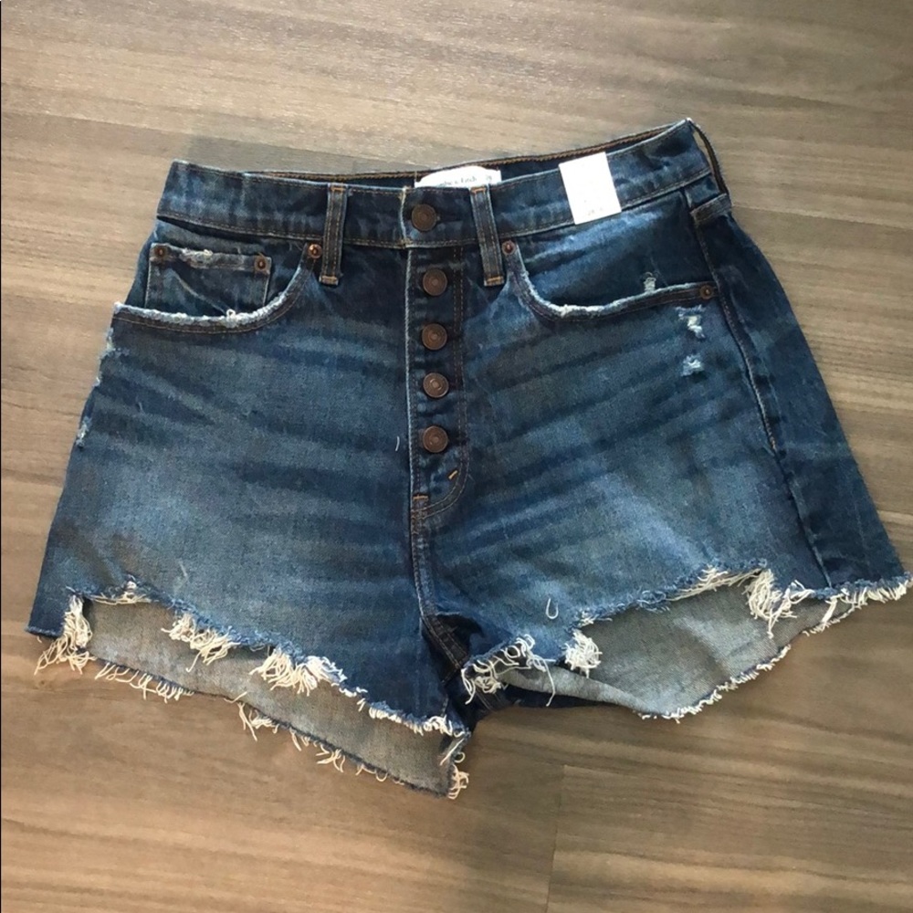 Abercrombie denim shorts